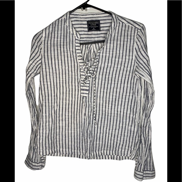 Abercrombie & Fitch Striped Shirt - Picture 1 of 2